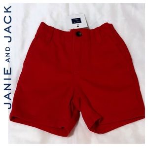 NWT! Boy’s Janie and Jack shorts 12-18 months